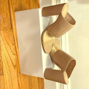 Zara DUSTY PINK Heel